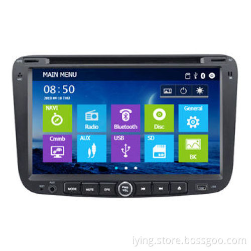 Special Car DVD Player for Geely EC7 2012, with 800 x 480 Pixels Resolution, GPS DVD Bluetooth Radio